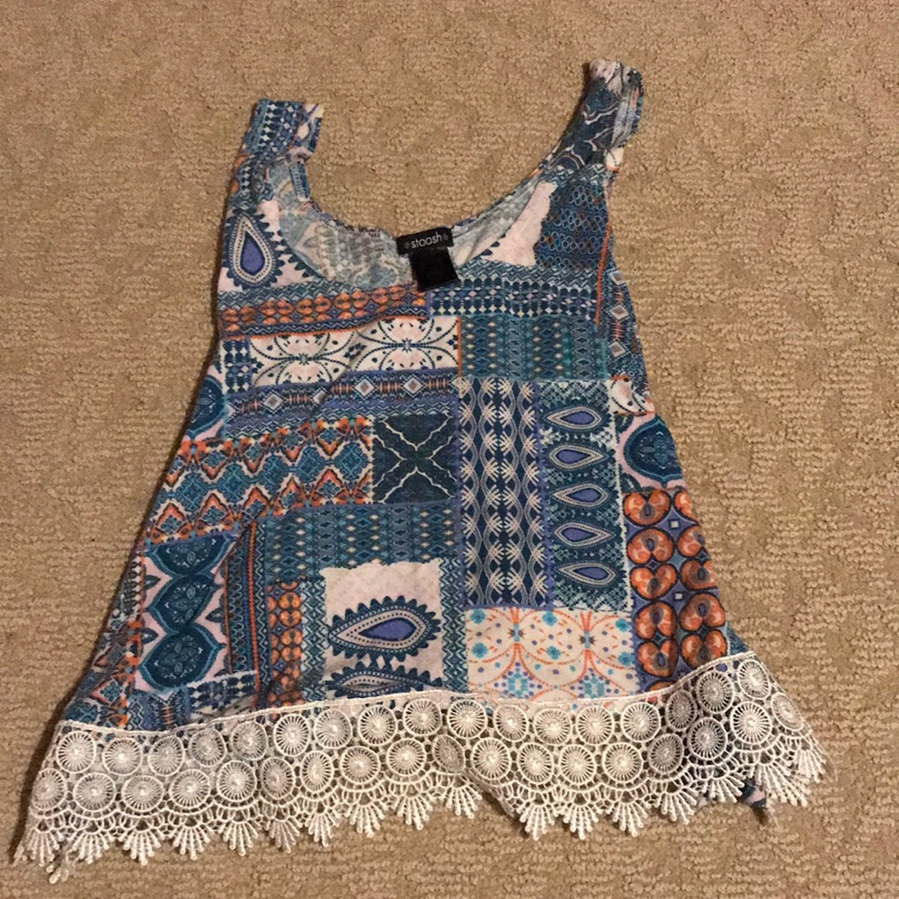 blue tank